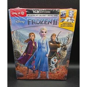 FROZEN‎ 2 4K Ultra HD/Blu-ray 2 Disc Set Limited Edition NEW Gallery/Storybook